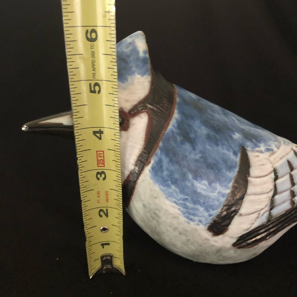 Vintage Andersen Design Studio Large Blue Jay Bird Figurine - Picture 7 of 12